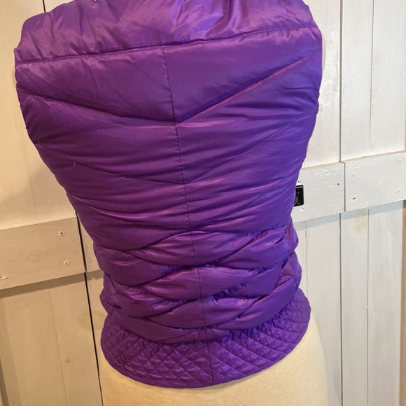 Nike Purple Down Filled Puffer Vest - Picture 4 of 6
